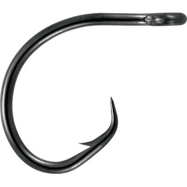 1 Packet of Mustad 39950NP-BN Size 10/0 Demon Perfect Circle Fishing Hooks-Qty:3
