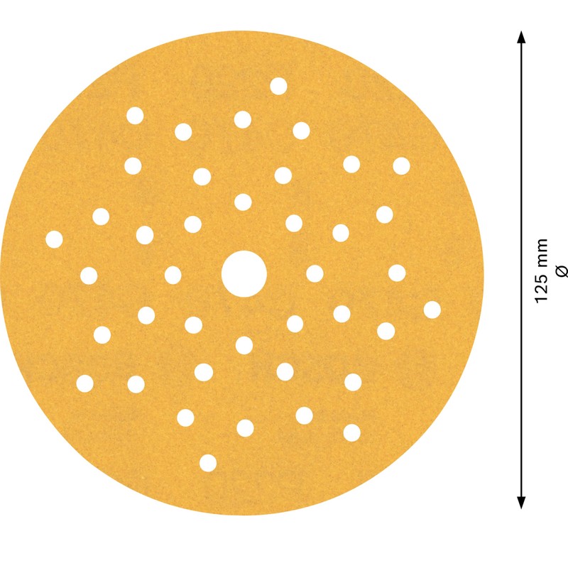 Bosch 50 x Expert C470 Multi-Hole Sandpaper (for Paint on