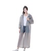 LUYING Non-Disposable Raincoat, Environmentally Friendly EVA Material, Hood with Drawstring,