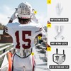 Nxtrnd Football Back Plate, Professional Football Backplates for Shoulder Pads