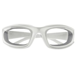 Lilibeila Onion Goggles No Tears Glasses Goggles Anti Scratch Goggles Gogglees Onion Gogglees for Cooking Biking Kitchen (white)