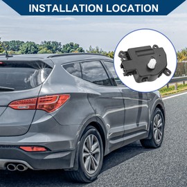 Hihaha HVAC Blend Door Actuator for Jeep/Car/Metal Plastic / 1Pcs Black