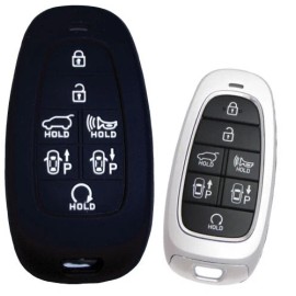 Hyundai Key Fob Keyless Rubber Remote Cover Fits Hyundai Nexo Palisade Sonata Tucson
