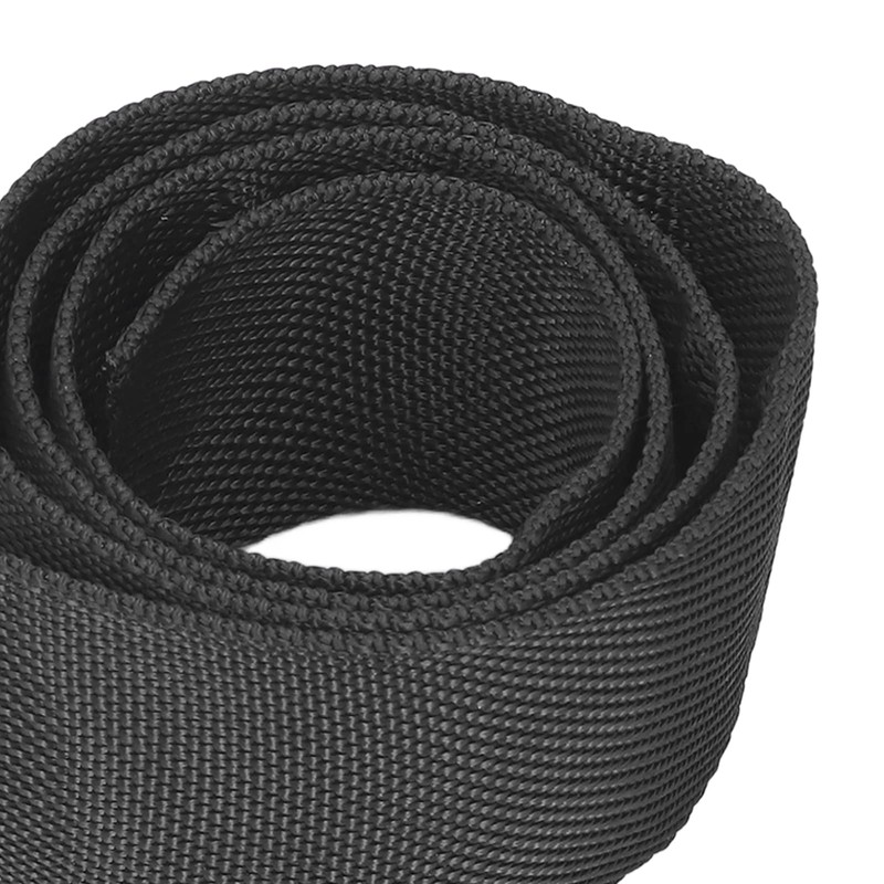 Winch rope protector,Polyester Winch Rope Protective Sleeve Black Universal for
