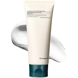 Pyunkang Yul Calming Cleansing Foam, Low pH Formula Facial Wash/Cleanser with Witch Hazel, AHA for oil control- Cica, Tea Tree Extract - Rapid Moisture replenishment 3.38 Fl.oz