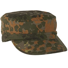 US BDU FELDMUTZE R S FLECKTARN
