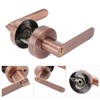 Passage Door Lever Set Aluminum Alloy Simple Modern Door Entry