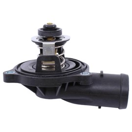 Thermostat Housing Coolant Thermostat Housing Coolant Sensor Seal Coolant Thermostat Cooling Water Thermostat Sensor with Sealing Ring for Touareg 7L Phaeton A4 B7 A6 4F A6 C6 A8 D3 4E Q7 4L 2.7 3.0