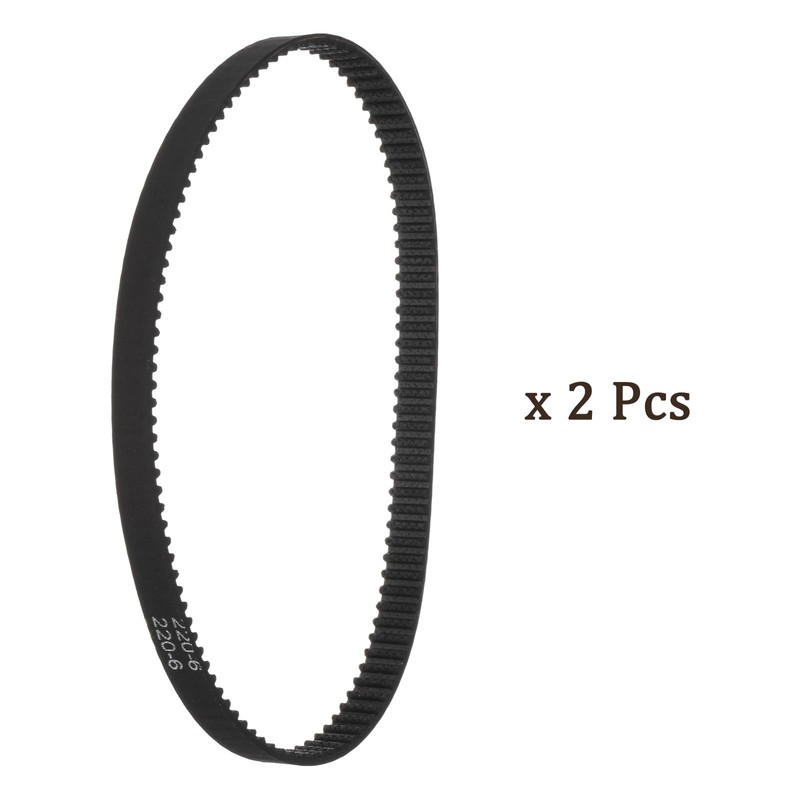 Kozelo Set of 2 2GT Closed Loop Timing Belt [Pitch