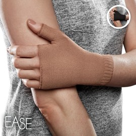 Ease Opaque Lymphedema Gauntlet - Medium - Sand - 20-30 mmHg