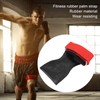 Lifting Straps Rubber Hard Pull Wrist Lifting Straps Durable Deadlift