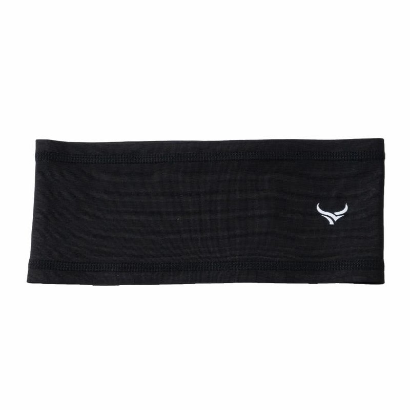 FLEEK Skull Wrap 2.0 Black - Helmet Compatible Headband/Skull Wrap