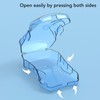 Original Squeeze Proof Food Bag Holder for Toddlers (Blue)