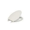 KOHLER K-4774-47 Brevia Elongated Toilet Seat with Quick-Release Hinges And