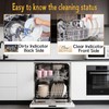 Cosmisun Clean Dirty Dishwasher Magnet - Wildflower Clean Dirty Sign