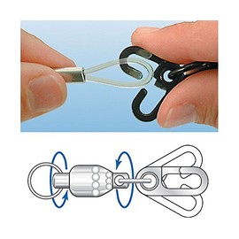 Hi-Liner Escape-Proof Snap Swivels - Suits 300 lb. - 6 Pk.