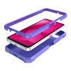 WODAF Case Compatible with T-Mobile REVVL 8, with Screen Protector