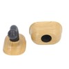Door Stopper Non Magnetic No Drilling Windproof Wood Grain Invisible