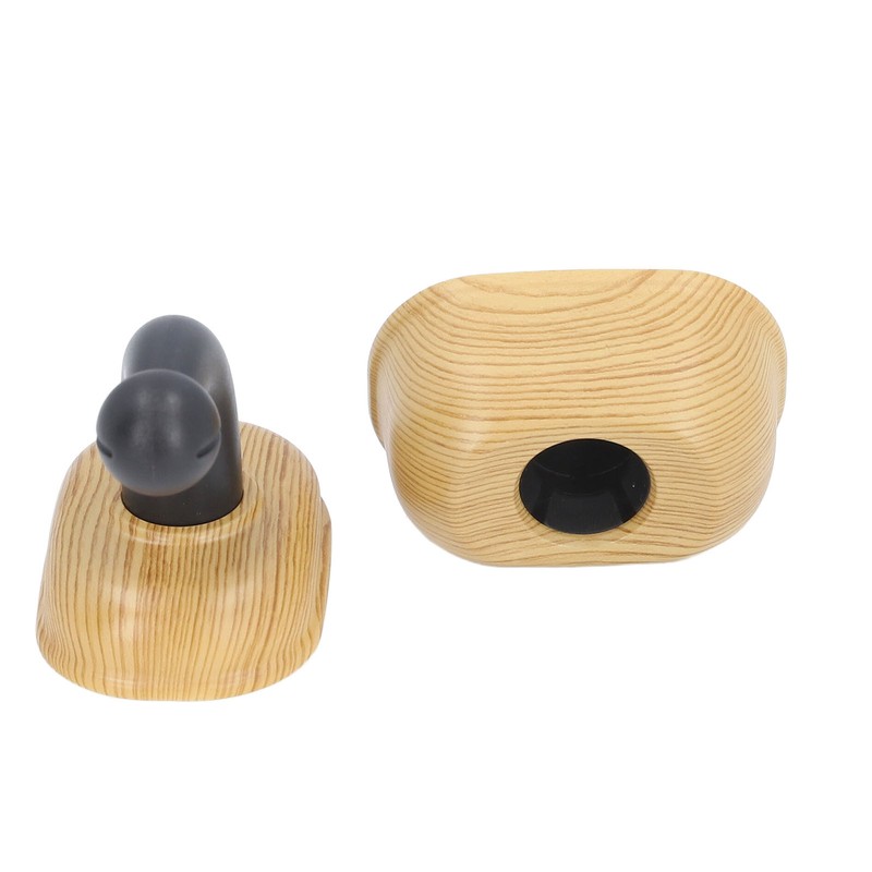 Door Stopper Non Magnetic No Drilling Windproof Wood Grain Invisible