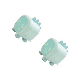 Cabilock 2pcs Smart Alarm Clock for Brightness Night Light Cute Design Electronic Clock Multi Functional Desktop Decor for Bedroom Safe Material for