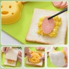 2 Pcs Sandwich Cutter Cute Bear Sandwich Cutters for Children
