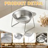 AIHSUMC Elevated Cat Bowls 3 Pack, 15° Tilted Raised Cat