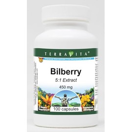 Bilberry 5:1-450 mg (100 Capsules, ZIN: 519257)