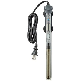 AquaReady 50w Preset Aquarium Heater - Submersible Fish Tank Heater for Freshwater & Saltwater Aquariums, Reliable & Energy Efficient, Compact Design for 10-15 Gallon Tanks