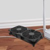 Operitacx USB Cooling Fan Ultra Thin Dual Fan for Computers