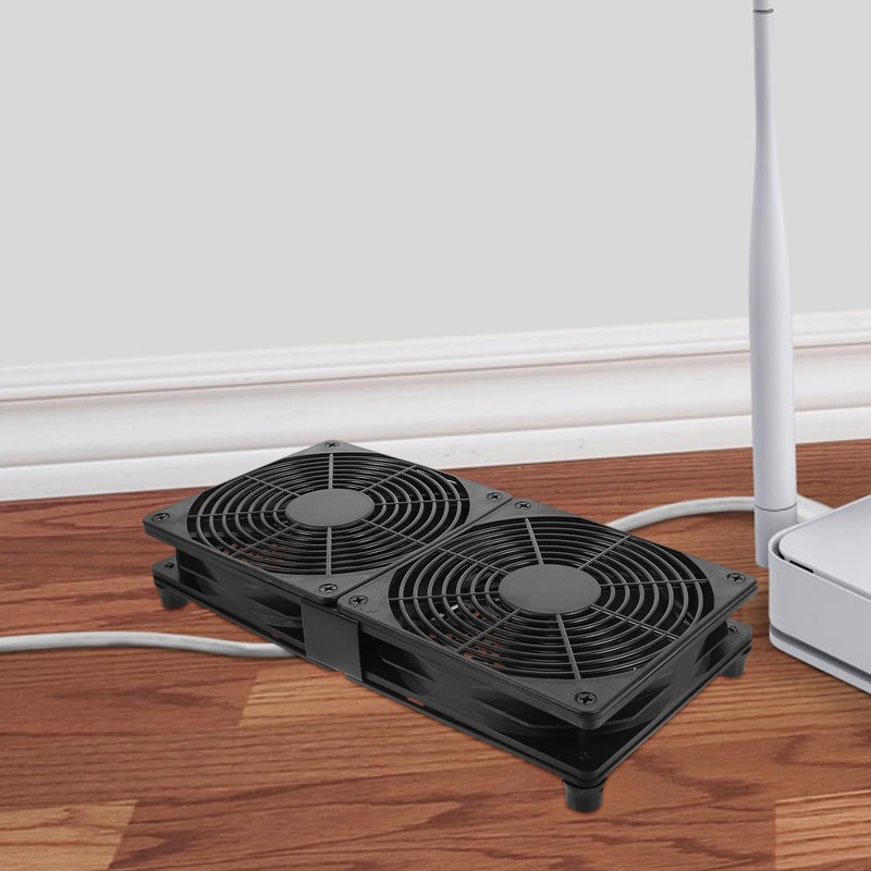 Operitacx USB Cooling Fan Ultra Thin Dual Fan for Computers