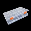 Farmer Mani Clear Bead Storage Containers with Adjustable Dividers Rectangle