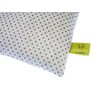 Miniblings Herbal Herb Pillow Cushion Health 25X20cm White Black Dots