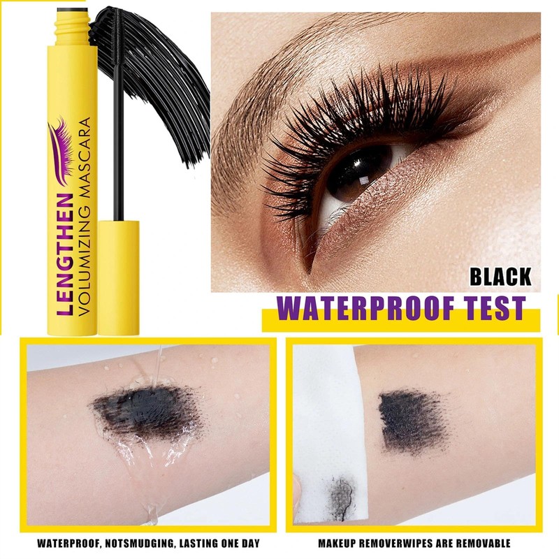 Bubble Mascara -Volume & Length Colossal Bubble Black Mascara, Waterproof,