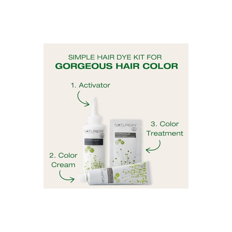 Naturigin Hair Colour - Permanent - Dark Coffee Brown -