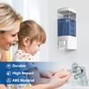 SVAVO Wall Mounted Soap Dispenser - Manual Kitchen Bathroom Soap