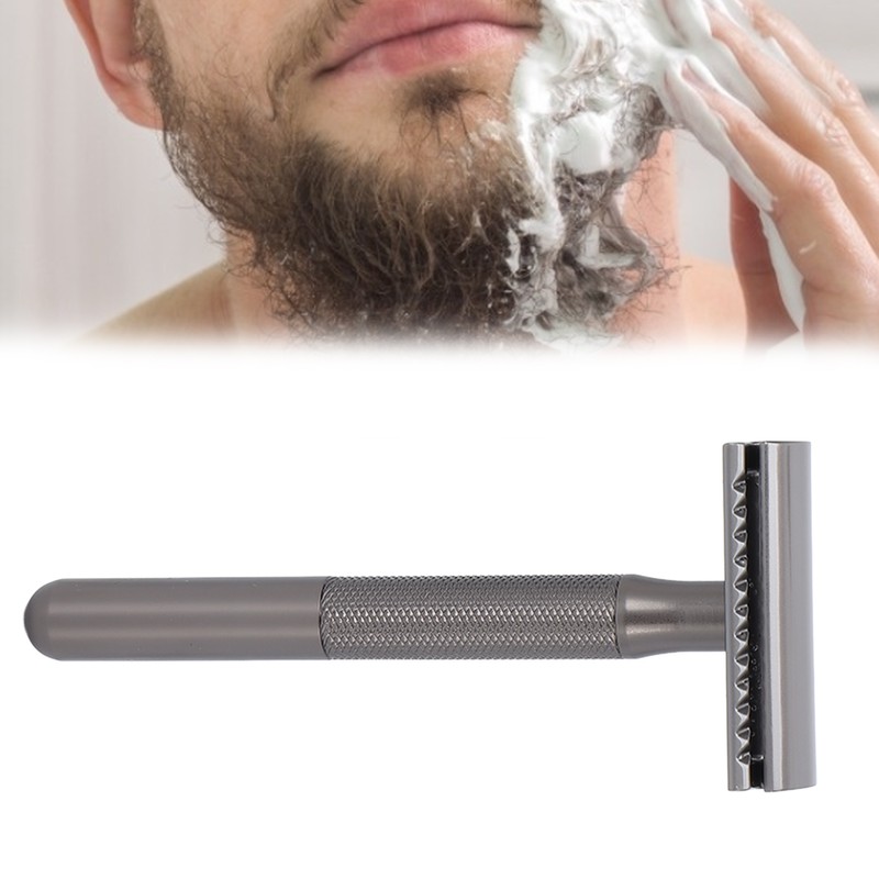 Safety Razor Professional Home Barber Shop Travel Portable Men Alloy
