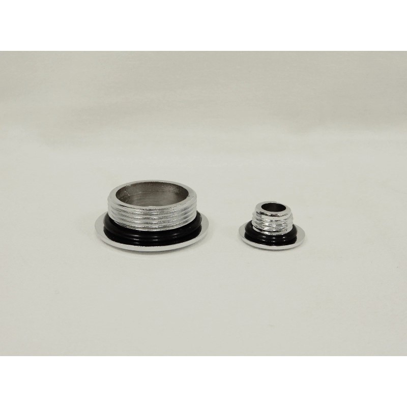 GY6 STORE CHROME COVER / PLUG SET FOR COOLSTER ATVS,