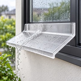 Transparent Waterproof Sealing Strip for Doors & Windows – Self-Adhesive Water Barrier for Balcony and Threshold Areas
