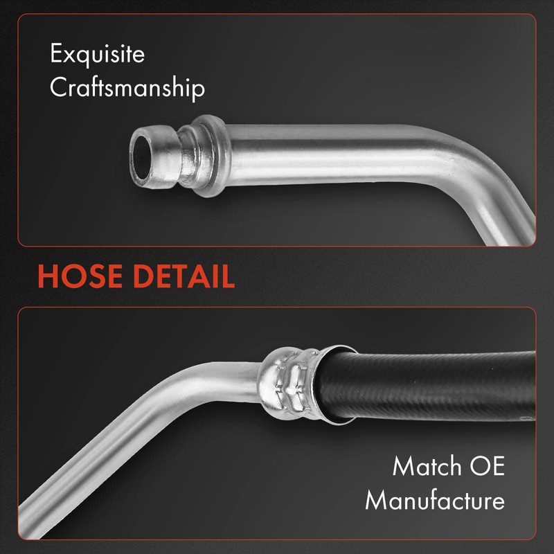 A-Premium Power Steering Return Line Hose Assembly Compatible with Volvo