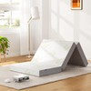 Inofia Folding Mattress, 4 Inch Twin Trifold High-Density Foam Mattress