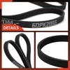 A-Premium Dual-Sided Engine Serpentine Drive Belt Compatible with Hyundai Genesis