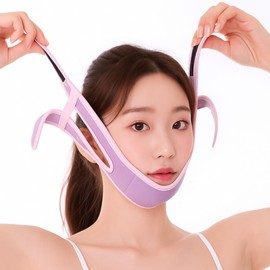 Orba Breathable Night Fit V-Band V-Line Lifting Facial Care Sleep Home Care Relief from Mouth-Opening Habit, Queen Pink / 오르바 숨쉬는 나이트핏 V밴드 브이라인 리프팅 얼굴관리 수면 홈케어 입벌림 습관 완화, 퀸핑크