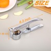 Gaodeding 5-in-1 Multifunctional Garlic Press – Heavy Duty Kitchen Tool
