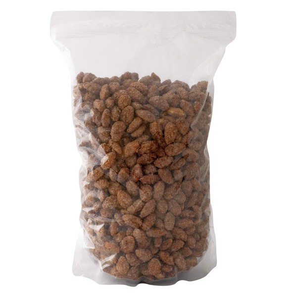 Title: Gourmet Cinnamon Roasted Almonds 60 oz (3.75 lb) Bag: Addictive Snack & Treat to Satisfy Any Sweet Tooth | Artisan Hand-Glazed Nuts by Pop’N Nuts