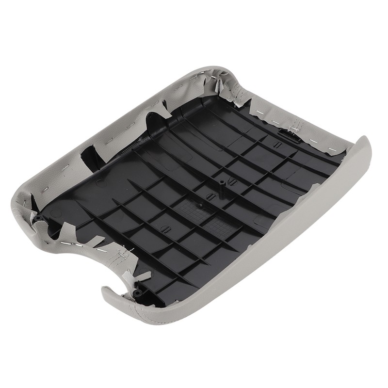 Car PU Leather Plastic Console Lid Armrest Cover Fit for