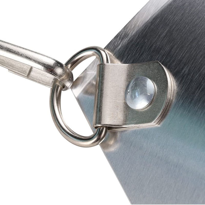 Attisstore - Protector de pie unisex de aluminio para zapatos