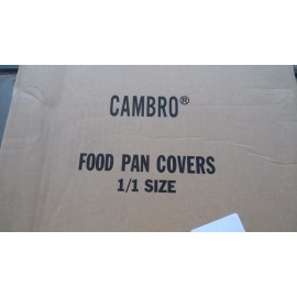 CAMBRO ONE CAMBRO 1/1 GN HIGH HEAT FLAT LID  AMBER 20HPC-150