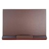 Dacasso Chocolate Brown Leather Tablet Stand