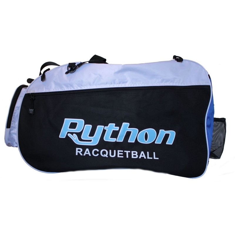 Python Deluxe "Club" Racquetball Bag (Black/Blue)