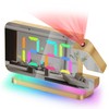 Poeroa Projection Alarm Clock for Bedroom,7.4" LED Mirror Digital Clock